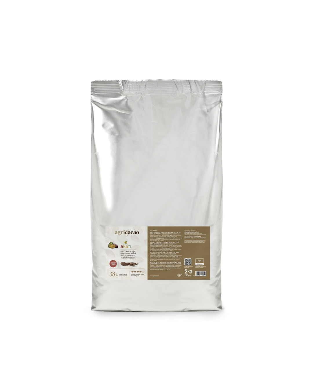 Agricacao Sacco Alluminato Akan 38% Copertura al latte