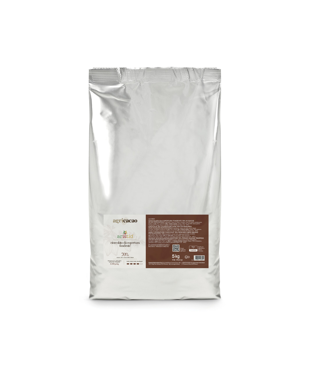 Agricacao_SaccoAlluminato_Aristid MASSA DI CACAO 100%